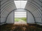 34'Wx60'Lx17'4"H enclosed hoop barn